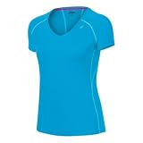 ASICS Women's Favorite Short Sleeve Top, X-Large, Atomic Blue