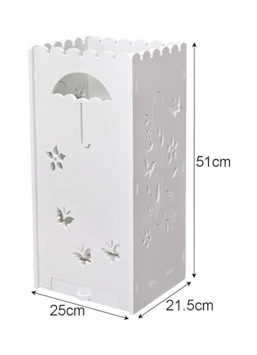 Porte-parapluies moderne et support autoportant de rangement pour entrée de maison - 3