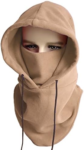 Balaclava Ski Mask for Men & Women - Heavyweight Fleece Hood - Winter Hat for Skiing Hunting Motorcycle Camping Accessories Camo