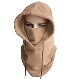 Balaclava Ski Mask for Men & Women - Heavyweight Fleece Hood - Winter Hat for Skiing Hunting Motorcy
