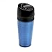 OXO Good Grips Plastic LiquiSeal Travel Mug, Textured Blue
