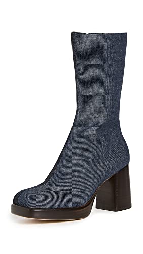 Rag & Bone Women's Matrix Boots, Dark Blue, 9 Medium Us #TOP12