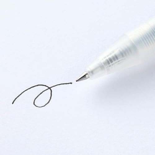 Stylo à bille encre gel noir sans bavure pointe 0,5 mm