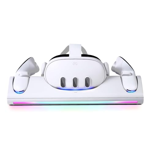 置くだけ VR充電スタンド3 ドック アクセサリー 卓上 ヘッドセット