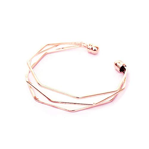 Image of Joker & Witch Leather Women Cotton Candy Analog Watch Bracelet Stack, White Dial, Pink Band