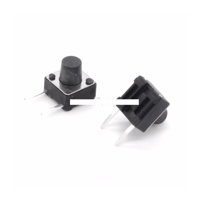 20Pcs 6*6*7MM 6X6X7MM SMD Tact Light Touch Switch 2 Pin Side Butto