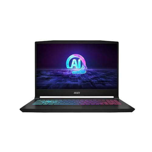 MSI Katana 15.6"" FHD 144Hz Gaming Laptop Computer, AMD Ryzen 7 8845HS Processor, NVIDIA GeForce RTX 4070, 16GB DDR5 RAM, 1TB SSD, WiFi 6E, RJ-45, RGB Backlit, Windows 11 Home, Black