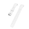 Baluue Siliconen Horlogebandje Horlogeband Vervangende Quick Release Band Compatibel Voor Garmin Vivosmart Hr (Wit)
