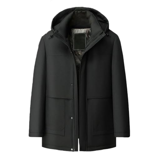 Chaqueta acolchada de invierno para hombre adiós al frío con forro interior extraíble