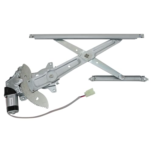 Image of TRQ Front Right Power Window Regulator & Motor Assembly Passenger Side Compatible with 2004-2006 Scion xB SC1351100