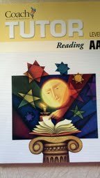 Paperback Coach Tutor Reading "Level AA" Book