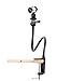 25 inch Flexible Desktop Tabletop Jaw Long Arm Clamp Clip Mount Holder for Microsoft LifeCam Studio 1080p HD Webcam