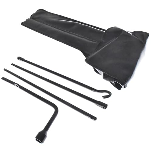 Image of Silscvtt Spare Tire Jack Handle Wheel Lug Wrench Tire Kit w /Bag Replacement for Toyota Tacoma 2005-2013