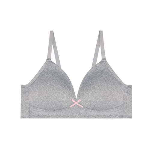 Rene Rofe 2 Pack Padded Wirefree T Shirt Bras - Wireless Bras for Girls 5