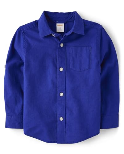 Image of Gymboree Boys' and Toddler Long Sleeve Button Up Shirt
