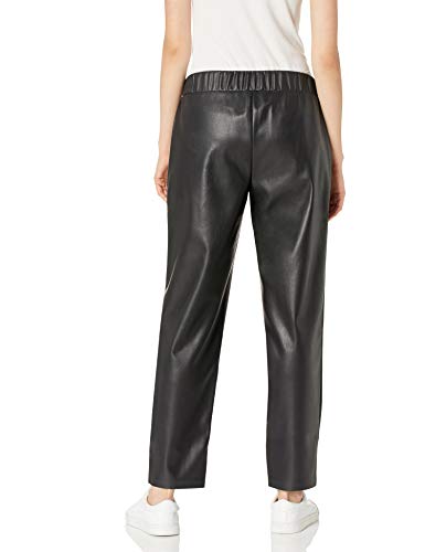 The Drop Women's @Lisadnyc Vegan Leather Pull-On Jogger2