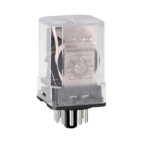 Relais 11 pieds ronds AC 380V 220V DC 24V 110V 3Z pour circuit