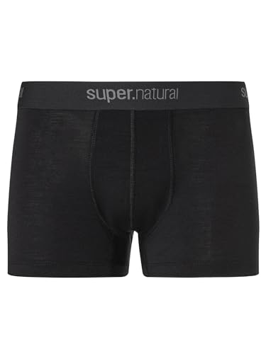super.Natural M TUNDRA175 Boxer Merino Boxershort Herren Schwarz L - Atmungsaktive Merino Unterhose mit optimaler Passform und Bewegungsfreiheit, Temperaturregulierende Herren Unterwäsche für 41,45 EUR bei Amazon Bild: super.Natural M TUNDRA175 Boxer Merino Boxershort Herren Schwarz L - Atmungsaktive Merino Unterhose mit optimaler Passform und Bewegungsfreiheit, Temperaturregulierende Herren Unterwäsche für 41,45 EUR bei Amazon