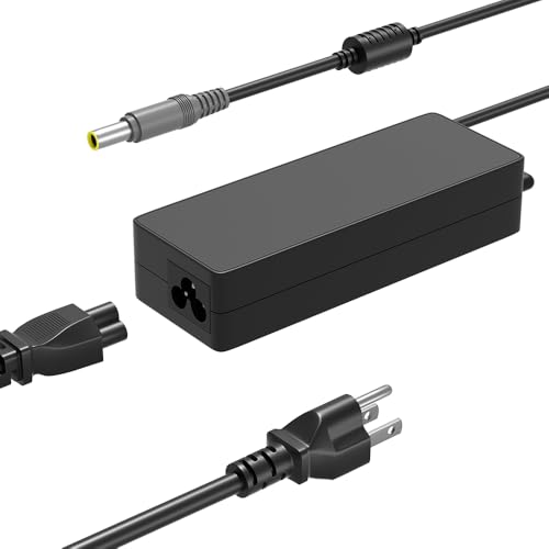 SLRIOYS 90W 65W Charger Compatible with Lenovo ThinkPad Edge 15 14 13 T530 T430 T420 T400 T510 T520 T500 T60 T61 X60 x220 x230 x200 X61 L420 L430 E430 Z61 Z60 T X S E L Z V Series Laptop