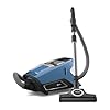 Miele Blizzard CX1 TurboTeam Bagless Canister Vacuum Cleaner with High Suction Vortex Technology, TurboTeQ Floorhead and Parquet Twister Floorhead, 1200W, Tech Blue - 41KCE042USA - 5 Year Warranty