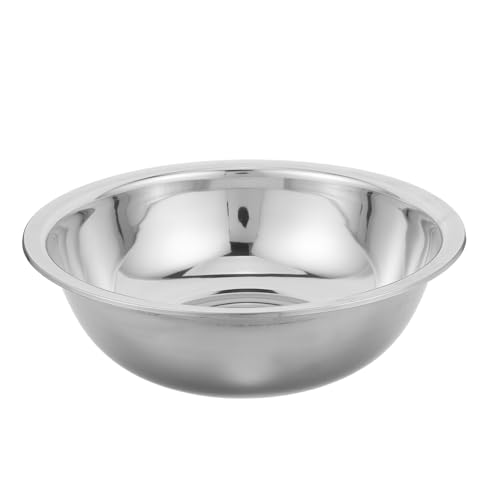 Mikikit Bassin Bain Pied Acier Inoxydable Bassine Bain Pied Multifonction Stable et Bac de Trempage pour Soins Pédicure Maison et Salon