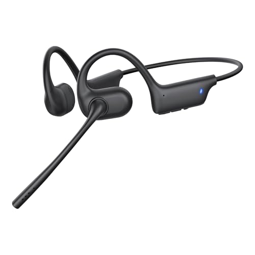 CXK Open Ear Headphones Mic, 23g Lightweight, Bluetooth 5.4