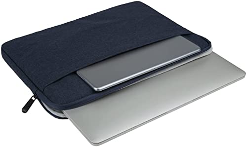 Image of Dynotrek Kindlee 13.3 inch Laptop Sleeve Case Cover Pouch Hand Bag for Men Women Compatible Most MackBook Surfacebook Notepad Dust-proof Bump-proof Waterproof Fabric -Denim Blue