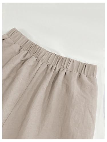 SOLY HUX Women's 2 Piece Outfit Hooded Kimono Flowy Cardigan High Waisted Pants Casual Suits4