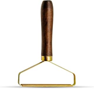 Primecraft Portable Lint Remover | Pet Hair Remover | Lint Roller | Lint Cleaner Pro With Wooden Handle | Carpet Scraper Fuzz Remover For Carpets and Blankets