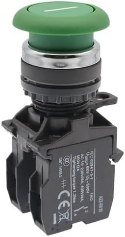 Mushroom Button A22-RP-GN11/K10/K11/K20 Complete Set(A22-RP-GN11/K10)