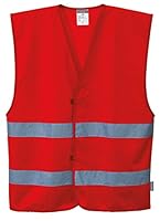 Portwest Mens Iona 2 Band Vest, Navy, Large/X-Large