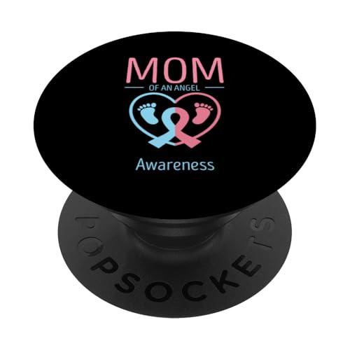 Mom of an Angel Sudden Infant Death Syndrome SIDS Awareness PopSockets Adhesive PopGrip