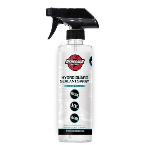Renegade Products Hydro Guard Ceramic Spray For High Shine & High Protection Patented SiO2 Ceramic Wax Hybrid (16 Ounce) (16 OZ)