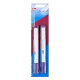 Prym 610854 Trickmarker selbstlöschend Set, Stoffmarker für Nähen, Quilten und Schneidern, Markierstifte Standard & extra fein zum präzisen Markieren von Stoffen