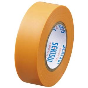 （まとめ）セキスイ エスロンテープ #360 19mm&times;10m 橙 V360D1N（&times;100セット） 〈簡易梱包