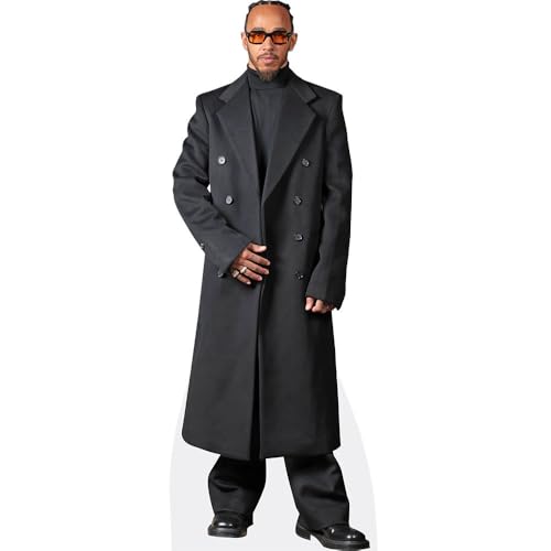 Lewis Hamilton (Black Coat) Mini Formato
