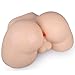 Male Mastubator Sex Doll for Men, Anal Sex Toy with Male Butt Ass with Testis (Without Dildo)-Silicone Sex Doll for Male masturbators Sex Toy for Male&Gay