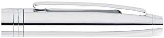 Stylo Bille Cross Classic Century Chrome Poli - Rechargeable, Pointe Moyenne, Écrin Cadeau Inclus