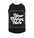 Personalized Dog T-Shirts Custom Pet Shirt Text/Image Small/Medium/Large Dogs,Puppy,Cat and Kitten