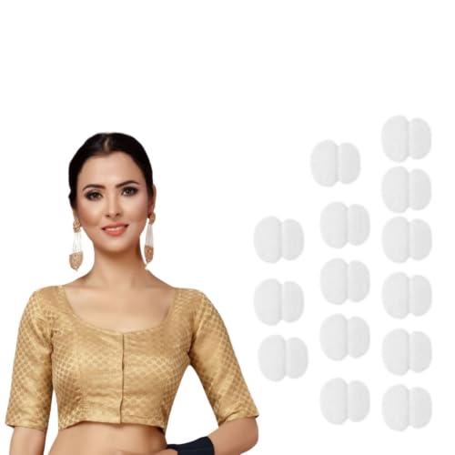 Image of Studio Shringaar Women's Zari Brocade Stitched Elbow Length Sleeves Saree Blouse