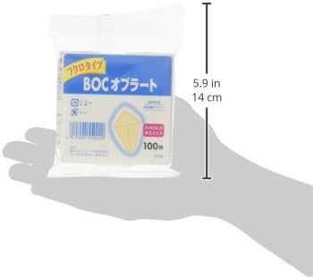 Amazon.co.jp: 瀧川オブラート BOC オブラート フクロタイプ 100枚
