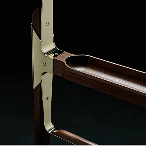 Illeso Valet Suit Stand For Men And Women Wooden Contour Hanger Freestanding Moved Clothes Rack For Living Room And Bedroom (Color : Brown, Size : 45 * 155Cm) #TOP2