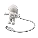 Produktbild Nicejoy Astronaut USB-licht Mit Flexibler Schlauch Kreatives Design Energiespar Heller Beweglicher Augenschutz Lampe Zubehör Wohnaccessoires