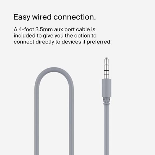 Belkin SoundForm Mini - Wireless Bluetooth Kids Headphones, 30H Battery, 85dB Safe Volume Limit, Built-in Microphone - Toddler On-Ear Earphones for iPhone, iPad - Ideal for School - Blue w/ Case by Belkin - Used condition - Image 7