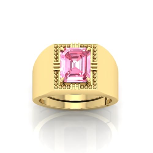 Bague saphir rose naturel or pour sublimer vos tenues