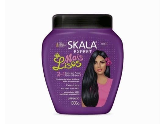 Skala Mais Lisos Aloe Hair Treatment Pack, 2.2 lbs (1 kg) – Deep Moisturizing Hair Mask with Shea Butter-Skala Expert Mais Lisos