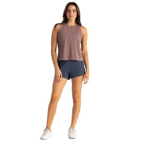 Free Fly Women's Lined Active Breeze Short - Odor Control, Sun Protection UPF 50+ Womens Exercise Shorts - 3" Inseam4