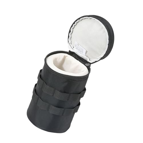 Protecteur de tasse en verre de camping et sac compact de transport pour mug de bière