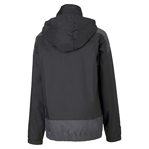 PUMA Jungen Teamgoal 23 Training Rain Regenjacke, Puma Black-Asphalt, 152 EU