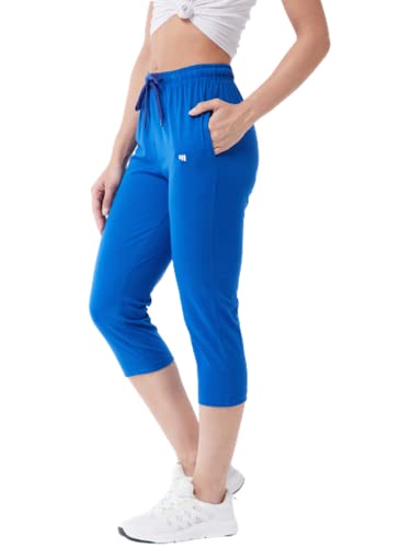 Image of Modeve Women Solid Cotton Blend Capri for summer|| Summer Wear